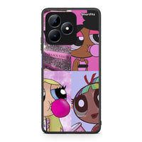 Thumbnail for Realme C51 Bubble Girls Θήκη Αγίου Βαλεντίνου από τη Smartfits με σχέδιο στο πίσω μέρος και μαύρο περίβλημα | Smartphone case with colorful back and black bezels by Smartfits