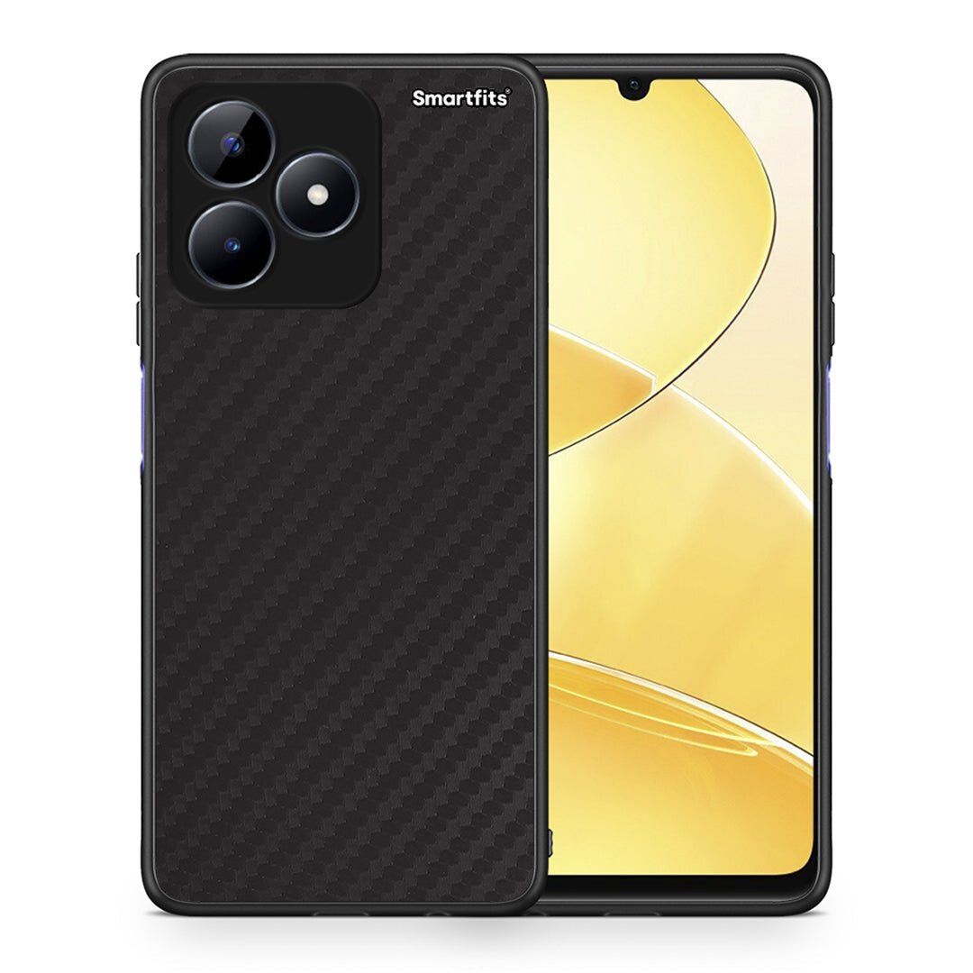 Θήκη Realme Note 50 Carbon Black από τη Smartfits με σχέδιο στο πίσω μέρος και μαύρο περίβλημα | Realme Note 50 Carbon Black case with colorful back and black bezels