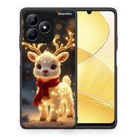 Thumbnail for Θήκη Realme Note 50 Christmas Cutie από τη Smartfits με σχέδιο στο πίσω μέρος και μαύρο περίβλημα | Realme Note 50 Christmas Cutie case with colorful back and black bezels