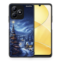 Thumbnail for Θήκη Realme Note 50 Christmas Scenery από τη Smartfits με σχέδιο στο πίσω μέρος και μαύρο περίβλημα | Realme Note 50 Christmas Scenery case with colorful back and black bezels