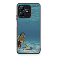 Thumbnail for Realme C51 Clean The Ocean Θήκη από τη Smartfits με σχέδιο στο πίσω μέρος και μαύρο περίβλημα | Smartphone case with colorful back and black bezels by Smartfits