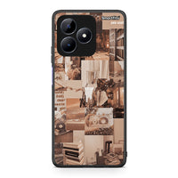 Thumbnail for Realme C51 Collage You Can Θήκη Αγίου Βαλεντίνου από τη Smartfits με σχέδιο στο πίσω μέρος και μαύρο περίβλημα | Smartphone case with colorful back and black bezels by Smartfits