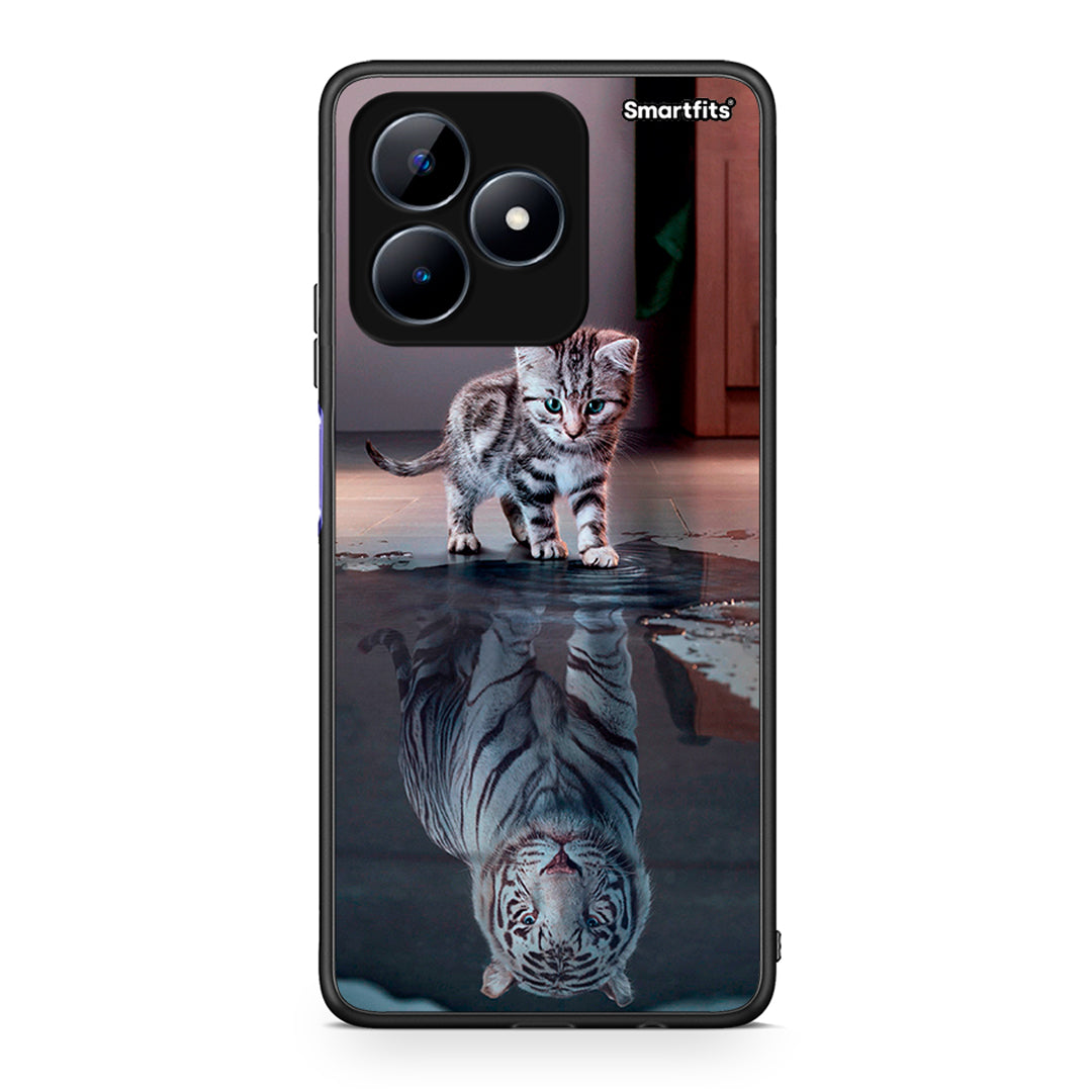 4 - Realme Note 50 Tiger Cute case, cover, bumper