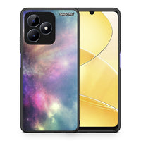 Thumbnail for Θήκη Realme C51 Rainbow Galaxy από τη Smartfits με σχέδιο στο πίσω μέρος και μαύρο περίβλημα | Realme C51 Rainbow Galaxy case with colorful back and black bezels