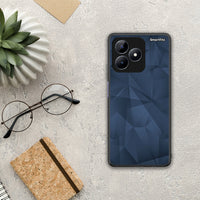 Thumbnail for Geometric Blue Abstract - Realme Note 50 θήκη