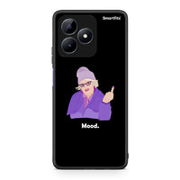 Thumbnail for Realme C51 Grandma Mood Black θήκη από τη Smartfits με σχέδιο στο πίσω μέρος και μαύρο περίβλημα | Smartphone case with colorful back and black bezels by Smartfits