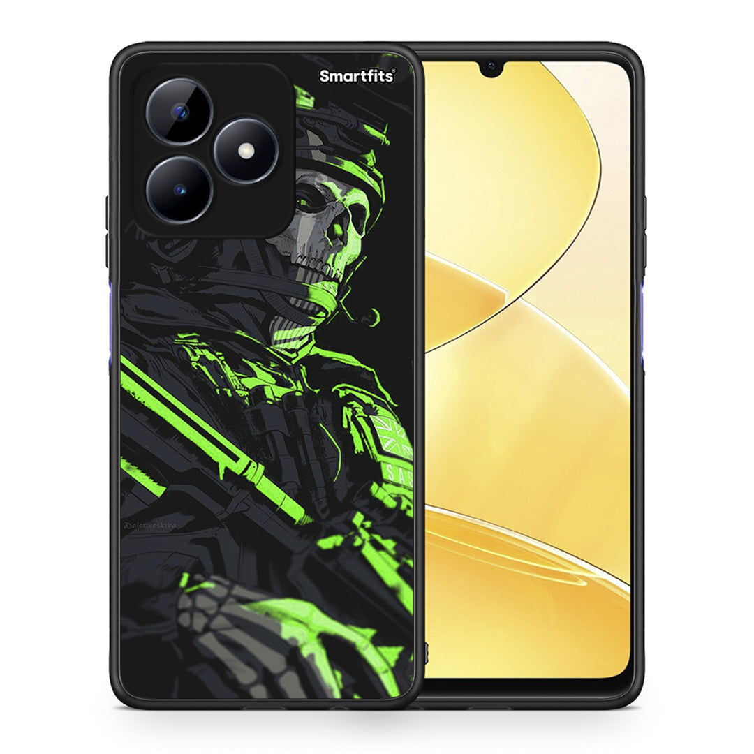 Green Soldier - Realme Note 50 θήκη