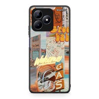Thumbnail for Realme C51 Groovy Babe Θήκη Αγίου Βαλεντίνου από τη Smartfits με σχέδιο στο πίσω μέρος και μαύρο περίβλημα | Smartphone case with colorful back and black bezels by Smartfits