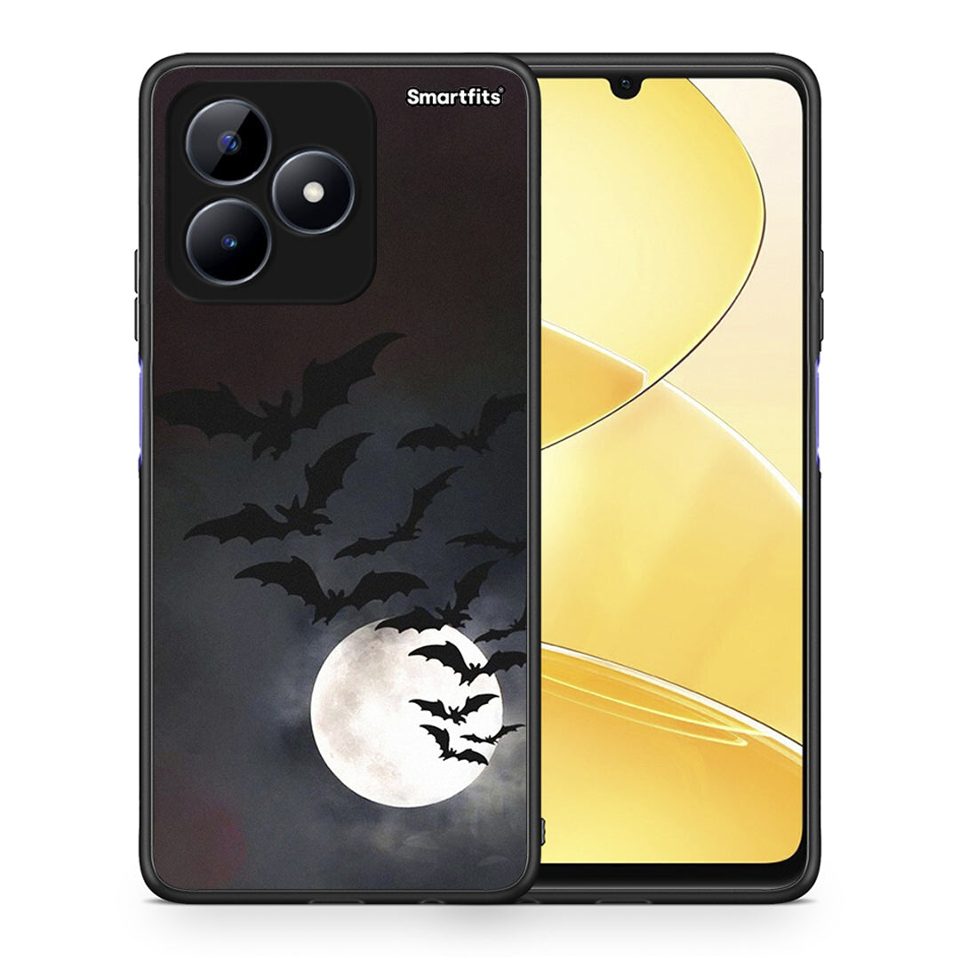 Halloween Bat Night - Realme Note 50 θήκη