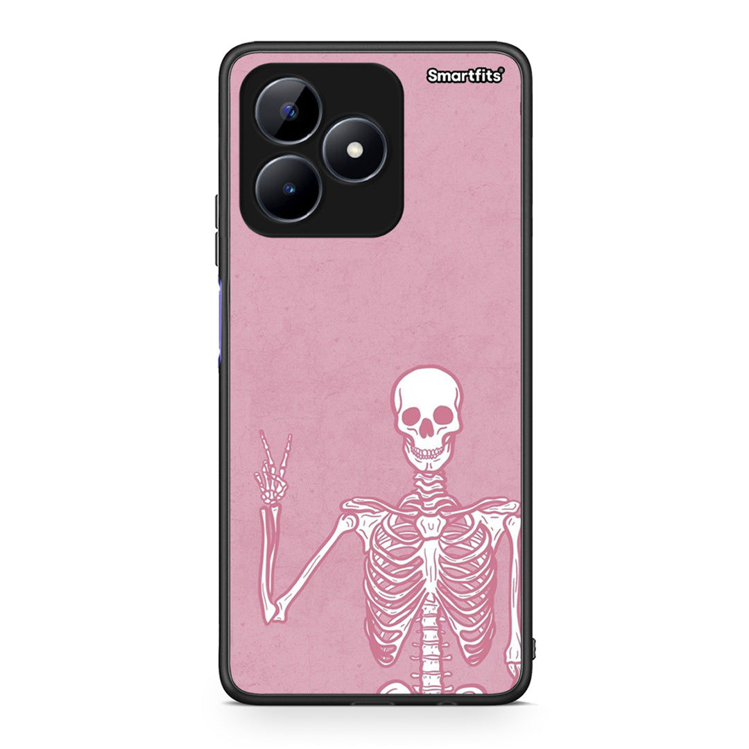 Realme Note 50 Halloween Motivation Θήκη από τη Smartfits με σχέδιο στο πίσω μέρος και μαύρο περίβλημα | Smartphone case with colorful back and black bezels by Smartfits