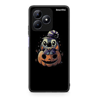 Thumbnail for Realme Note 50 Halloween Stitch θήκη από τη Smartfits με σχέδιο στο πίσω μέρος και μαύρο περίβλημα | Smartphone case with colorful back and black bezels by Smartfits