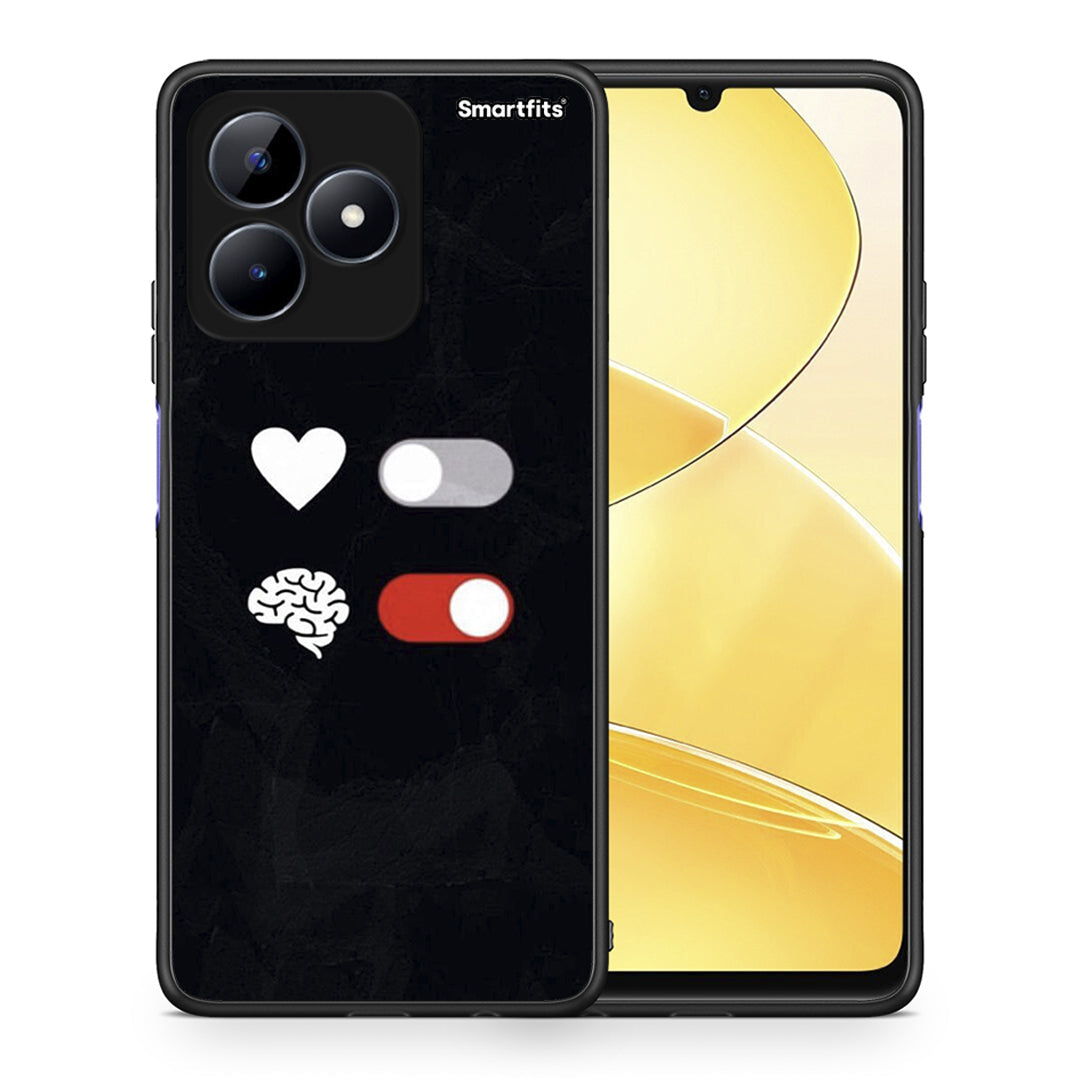 Heart Vs Brain - Realme Note 50 θήκη