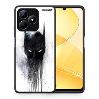 Thumbnail for Θήκη Realme C51 Paint Bat Hero από τη Smartfits με σχέδιο στο πίσω μέρος και μαύρο περίβλημα | Realme C51 Paint Bat Hero case with colorful back and black bezels