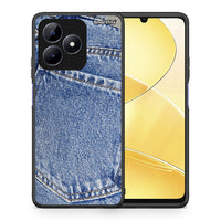 Thumbnail for Θήκη Realme C51 Jeans Pocket από τη Smartfits με σχέδιο στο πίσω μέρος και μαύρο περίβλημα | Realme C51 Jeans Pocket case with colorful back and black bezels
