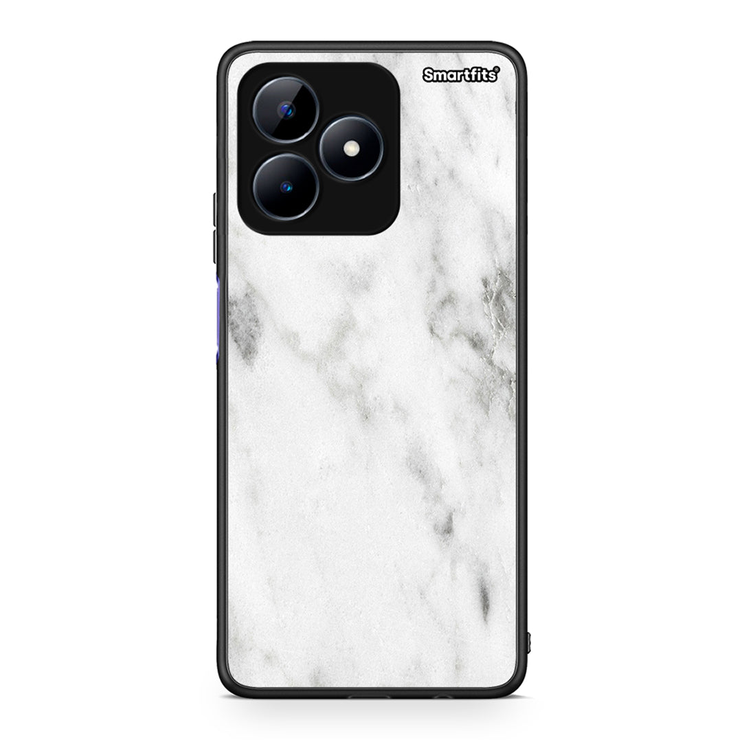 2 - Realme C51 White marble case, cover, bumper