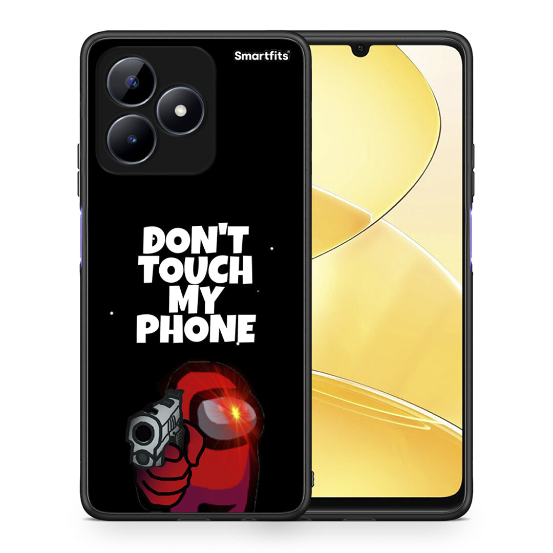 Θήκη Realme Note 50 My Phone από τη Smartfits με σχέδιο στο πίσω μέρος και μαύρο περίβλημα | Realme Note 50 My Phone case with colorful back and black bezels