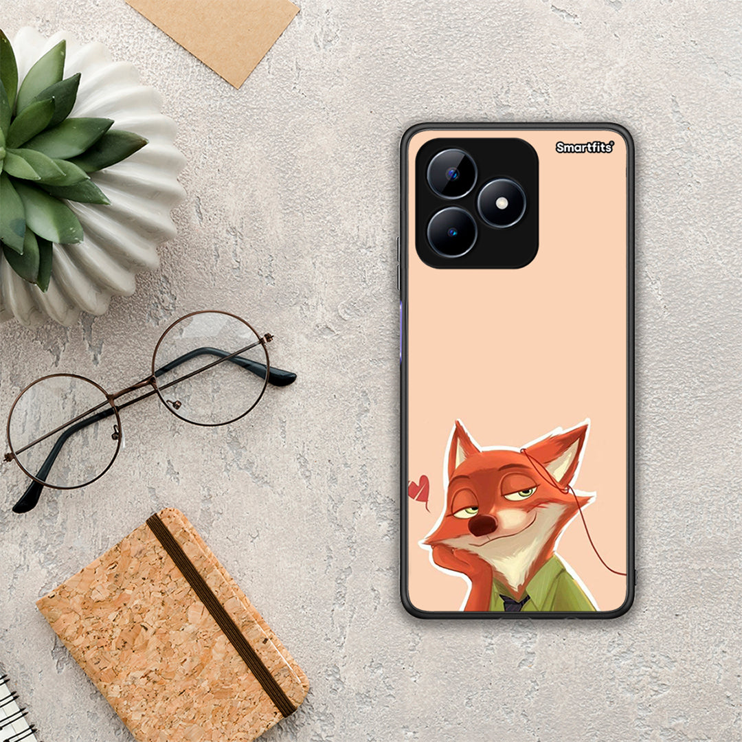 Nick Wilde And Judy Hopps Love 1 - Realme Note 50 θήκη