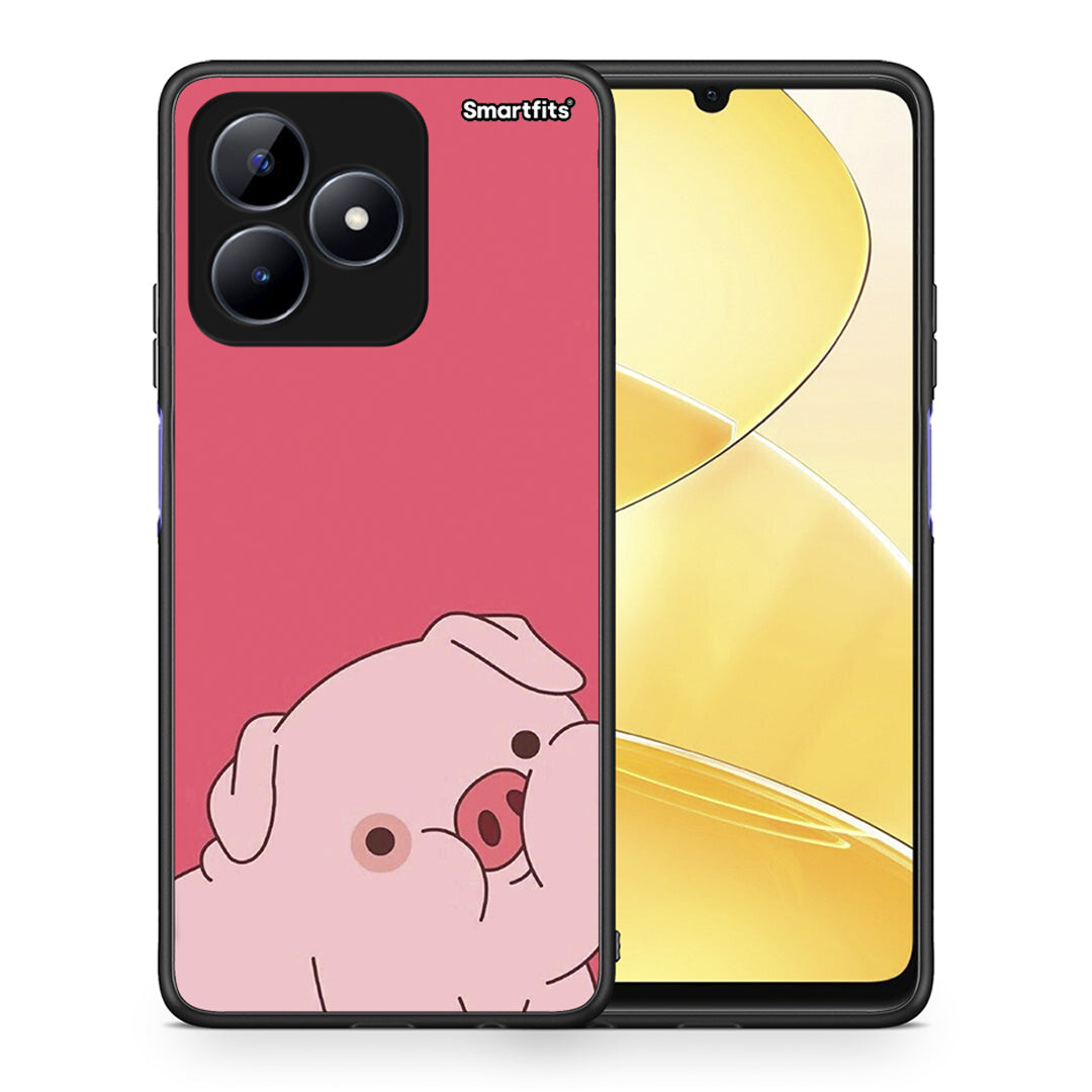 Pig Love 1 - Realme Note 50 θήκη