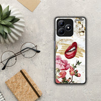 Thumbnail for Red Lips - Realme Note 50 θήκη