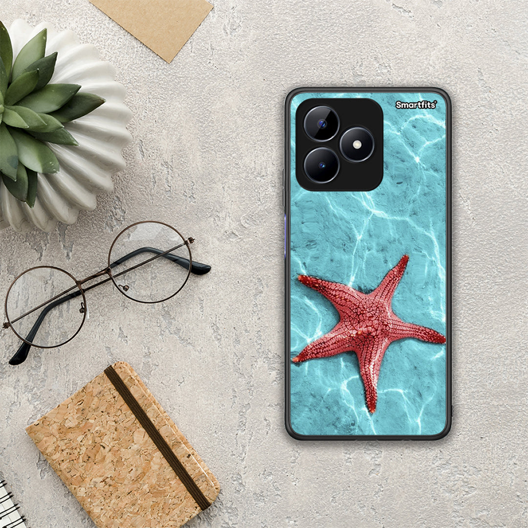 Red Starfish - Realme Note 50 θήκη