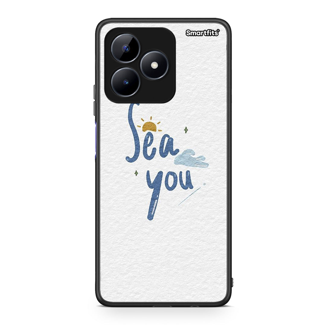 Realme Note 50 Sea You Θήκη από τη Smartfits με σχέδιο στο πίσω μέρος και μαύρο περίβλημα | Smartphone case with colorful back and black bezels by Smartfits