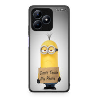 Thumbnail for 4 - Realme Note 50 Minion Text case, cover, bumper