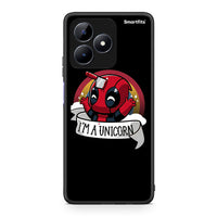 Thumbnail for Realme Note 50 Unicorn Deadpool θήκη από τη Smartfits με σχέδιο στο πίσω μέρος και μαύρο περίβλημα | Smartphone case with colorful back and black bezels by Smartfits