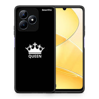 Thumbnail for Θήκη Realme Note 50 Queen Valentine από τη Smartfits με σχέδιο στο πίσω μέρος και μαύρο περίβλημα | Realme Note 50 Queen Valentine case with colorful back and black bezels