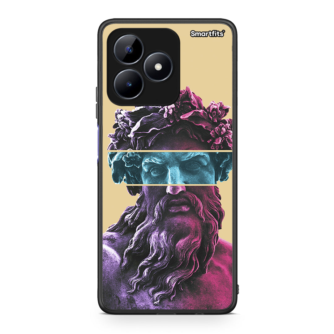 Realme Note 50 Zeus Art Θήκη Αγίου Βαλεντίνου από τη Smartfits με σχέδιο στο πίσω μέρος και μαύρο περίβλημα | Smartphone case with colorful back and black bezels by Smartfits