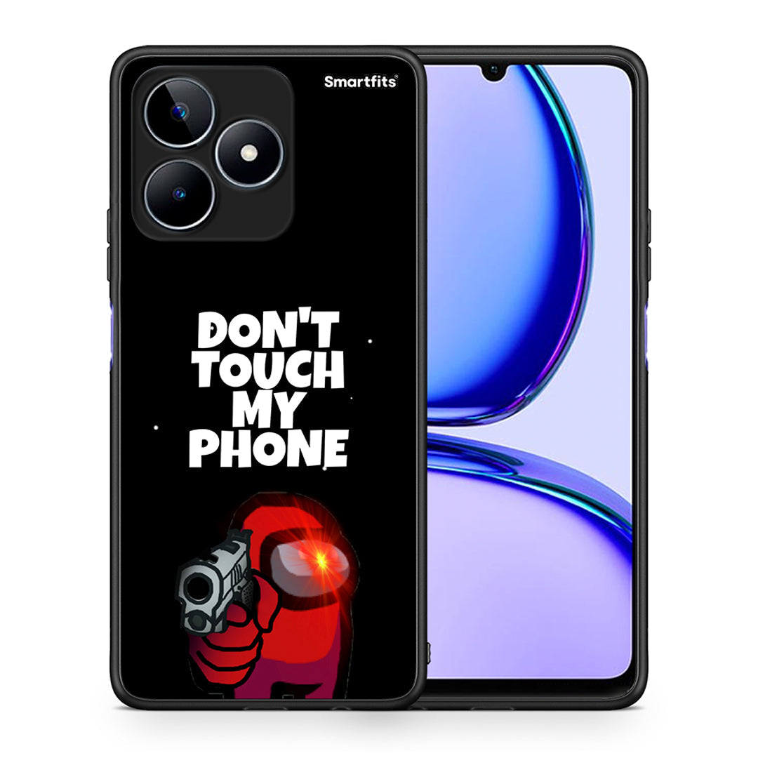 Θήκη Realme C53 My Phone από τη Smartfits με σχέδιο στο πίσω μέρος και μαύρο περίβλημα | Realme C53 My Phone case with colorful back and black bezels