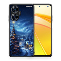 Thumbnail for Θήκη Realme C55 Dual Christmas Scenery από τη Smartfits με σχέδιο στο πίσω μέρος και μαύρο περίβλημα | Realme C55 Dual Christmas Scenery Case with Colorful Back and Black Bezels