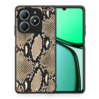 Thumbnail for Θήκη Realme C63 4G Fashion Snake Animal από τη Smartfits με σχέδιο στο πίσω μέρος και μαύρο περίβλημα | Realme C63 4G Fashion Snake Animal case with colorful back and black bezels