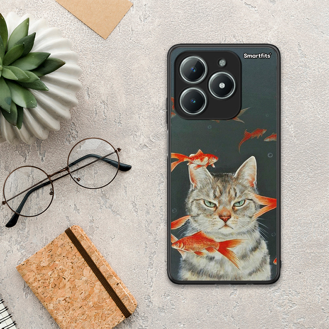 Cat Goldfish - Realme C61 θήκη