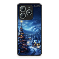 Thumbnail for Realme C63 4G Christmas Scenery θήκη από τη Smartfits με σχέδιο στο πίσω μέρος και μαύρο περίβλημα | Smartphone case with colorful back and black bezels by Smartfits