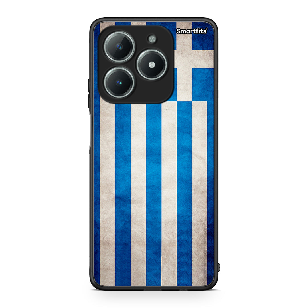 4 - Realme C63 4G Greeek Flag case, cover, bumper