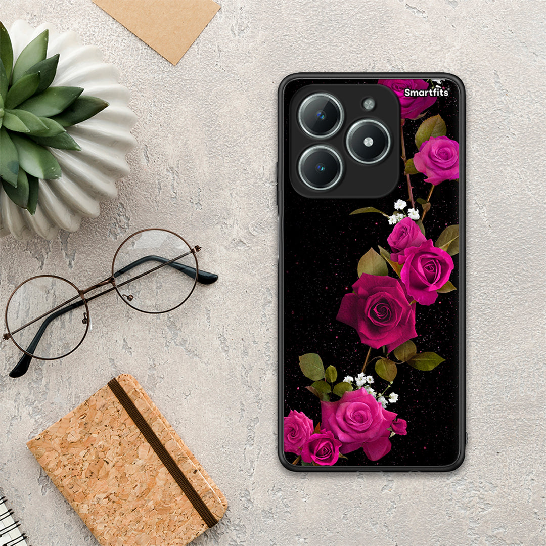 Flower Red Roses - Realme C63 4G θήκη