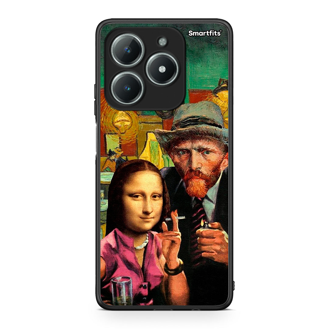 Realme C61 Funny Art θήκη από τη Smartfits με σχέδιο στο πίσω μέρος και μαύρο περίβλημα | Smartphone case with colorful back and black bezels by Smartfits