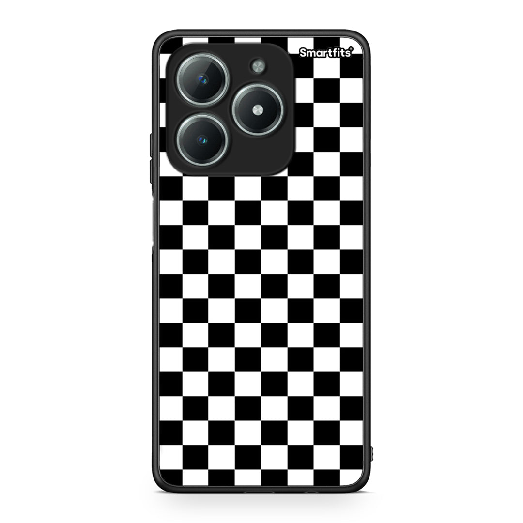 4 - Realme C61 Squares Geometric case, cover, bumper