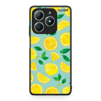 Thumbnail for Realme C63 4G Lemons θήκη από τη Smartfits με σχέδιο στο πίσω μέρος και μαύρο περίβλημα | Smartphone case with colorful back and black bezels by Smartfits