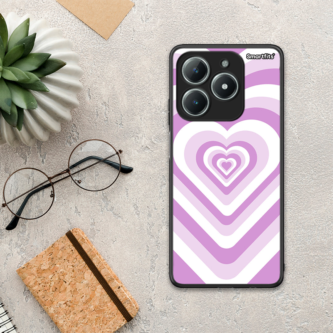 Lilac Hearts - Realme C63 4G θήκη