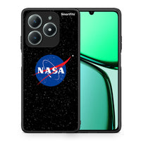 Thumbnail for Θήκη Realme C63 4G NASA PopArt από τη Smartfits με σχέδιο στο πίσω μέρος και μαύρο περίβλημα | Realme C63 4G NASA PopArt case with colorful back and black bezels