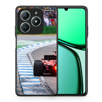 Thumbnail for Θήκη Realme C61 Racing Vibes από τη Smartfits με σχέδιο στο πίσω μέρος και μαύρο περίβλημα | Realme C61 Racing Vibes case with colorful back and black bezels