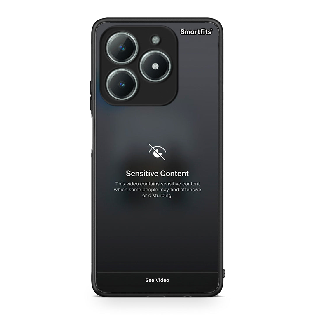 Realme C61 Sensitive Content θήκη από τη Smartfits με σχέδιο στο πίσω μέρος και μαύρο περίβλημα | Smartphone case with colorful back and black bezels by Smartfits