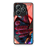 Thumbnail for Realme C61 Spider Hand Θήκη από τη Smartfits με σχέδιο στο πίσω μέρος και μαύρο περίβλημα | Smartphone case with colorful back and black bezels by Smartfits