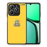 Thumbnail for Θήκη Realme C63 4G Vibes Text από τη Smartfits με σχέδιο στο πίσω μέρος και μαύρο περίβλημα | Realme C63 4G Vibes Text case with colorful back and black bezels