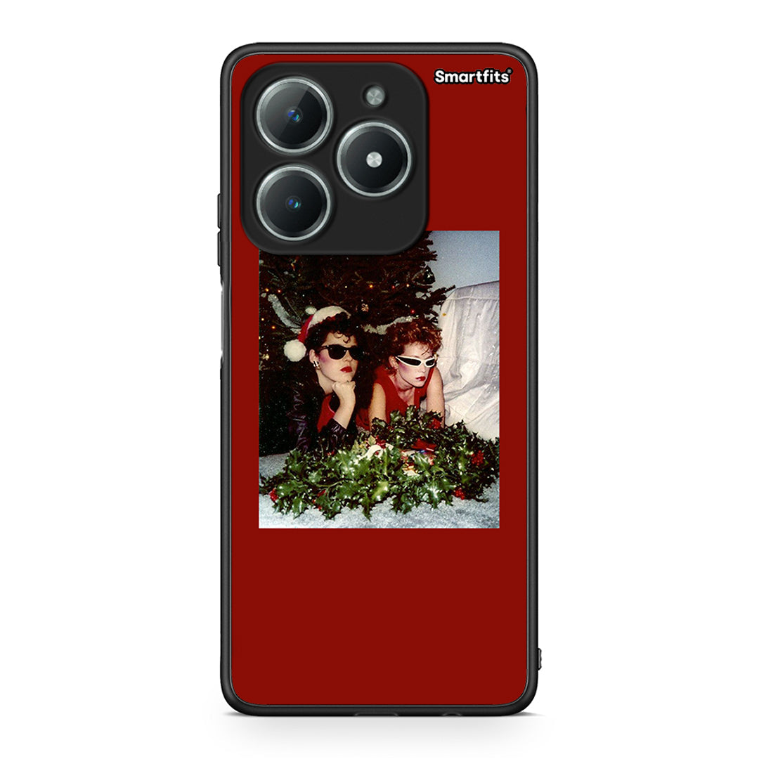 Realme C63 4G Waiting For Xmas θήκη από τη Smartfits με σχέδιο στο πίσω μέρος και μαύρο περίβλημα | Smartphone case with colorful back and black bezels by Smartfits