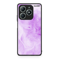 Thumbnail for 99 - Realme C63 4G Watercolor Lavender case, cover, bumper