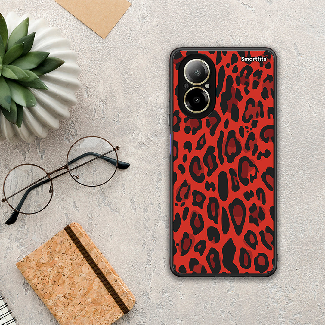 Animal Red Leopard - Realme C67 4G case