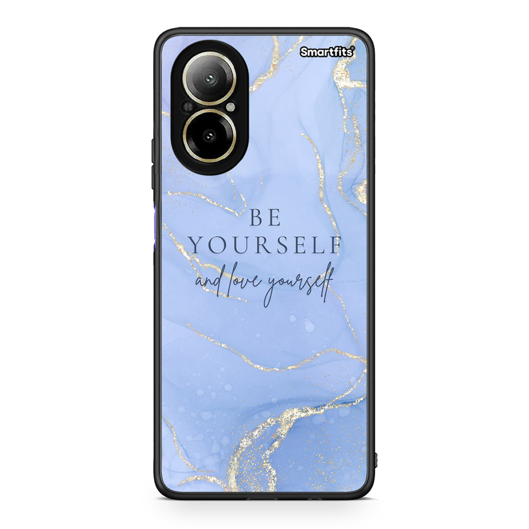 Realme C67 4G Be Yourself θήκη από τη Smartfits με σχέδιο στο πίσω μέρος και μαύρο περίβλημα | Smartphone case with colorful back and black bezels by Smartfits