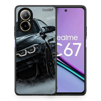 Thumbnail for Θήκη Realme C67 4G Black BMW από τη Smartfits με σχέδιο στο πίσω μέρος και μαύρο περίβλημα | Realme C67 4G Black BMW case with colorful back and black bezels